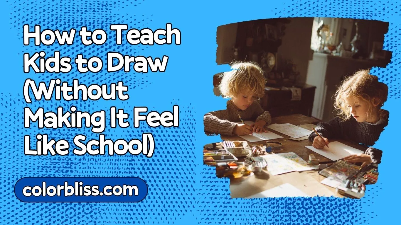 how to teach kids to draw