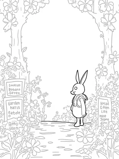 Banban discovers a magical glade