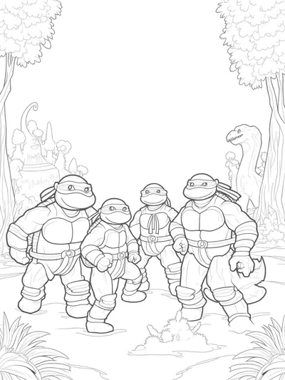 Teenage Mutant Ninja Turtles playground