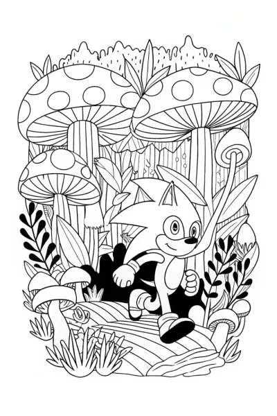 Sonic’s Fast Journey Through the Enchanted Forest