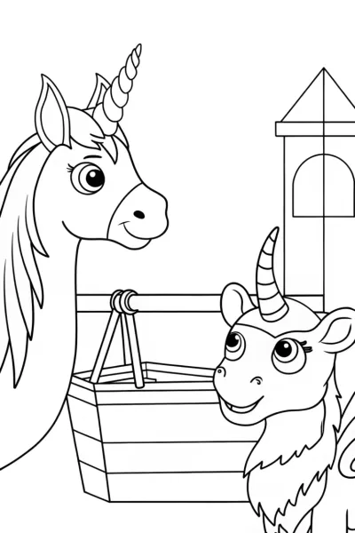 Mythical creatures trading dreams