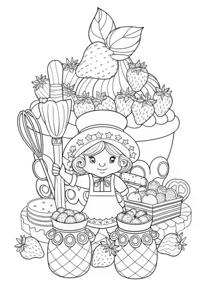 Strawberry Shortcake’s recipe adventure