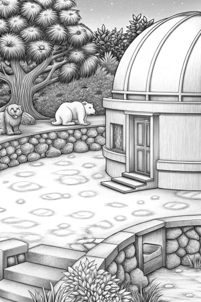 Animals at the spring observatory