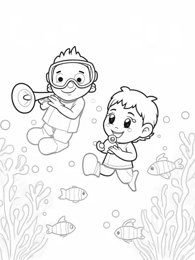 JJ and TomTom’s underwater concert