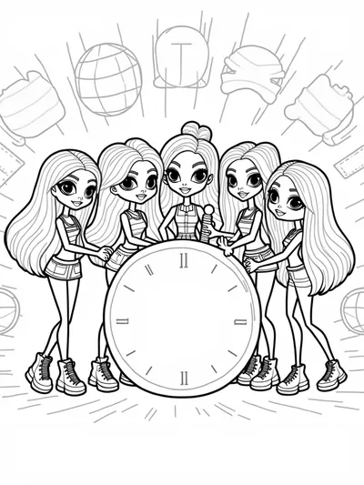 Bratz dolls fashioning a time capsule