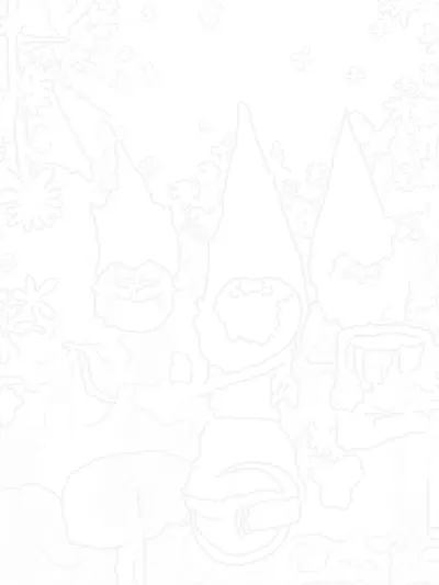 Gnomes playing flower instruments