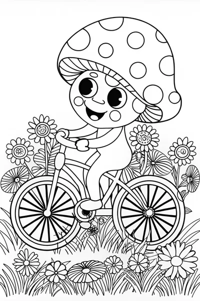 Mushroom Buddy’s Bicycle Adventure