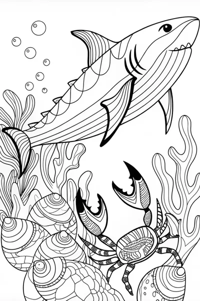 Shark and Lobster