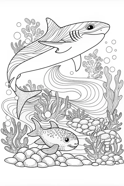 Ocean Adventure with Sharks
