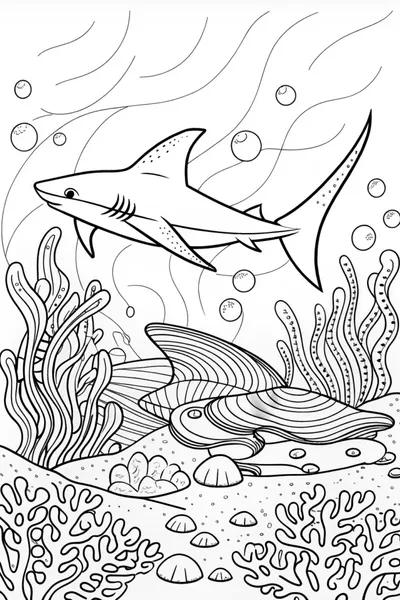 Great White Shark Underwater Adventure
