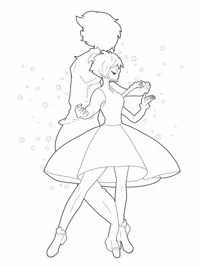 Gardevoir and Gallade dance