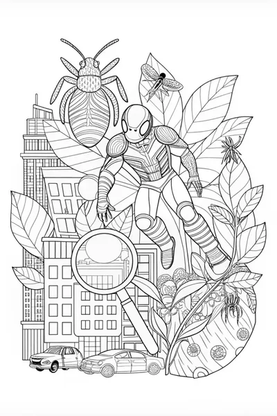 Ant-Man Coloring Adventure