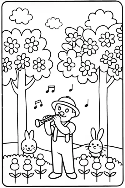 Luigi’s Flute Serenade in the Forest