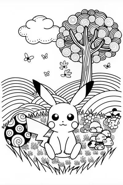 Bored Pikachu