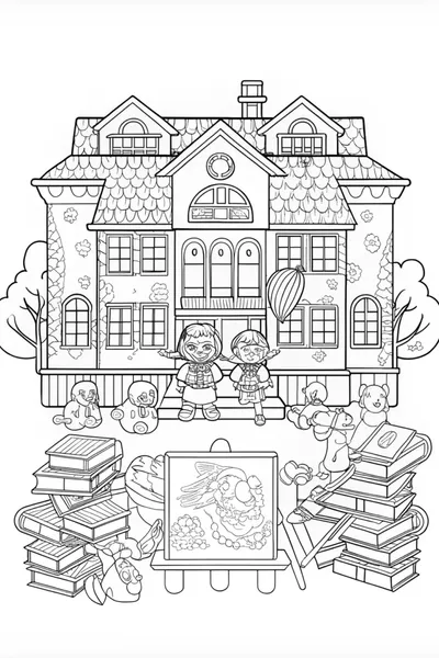 Bowser at the school