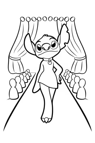 Stitch at the fashion show