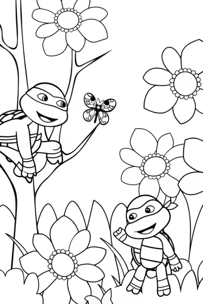Teenage Mutant Ninja Turtles for Preschoolers