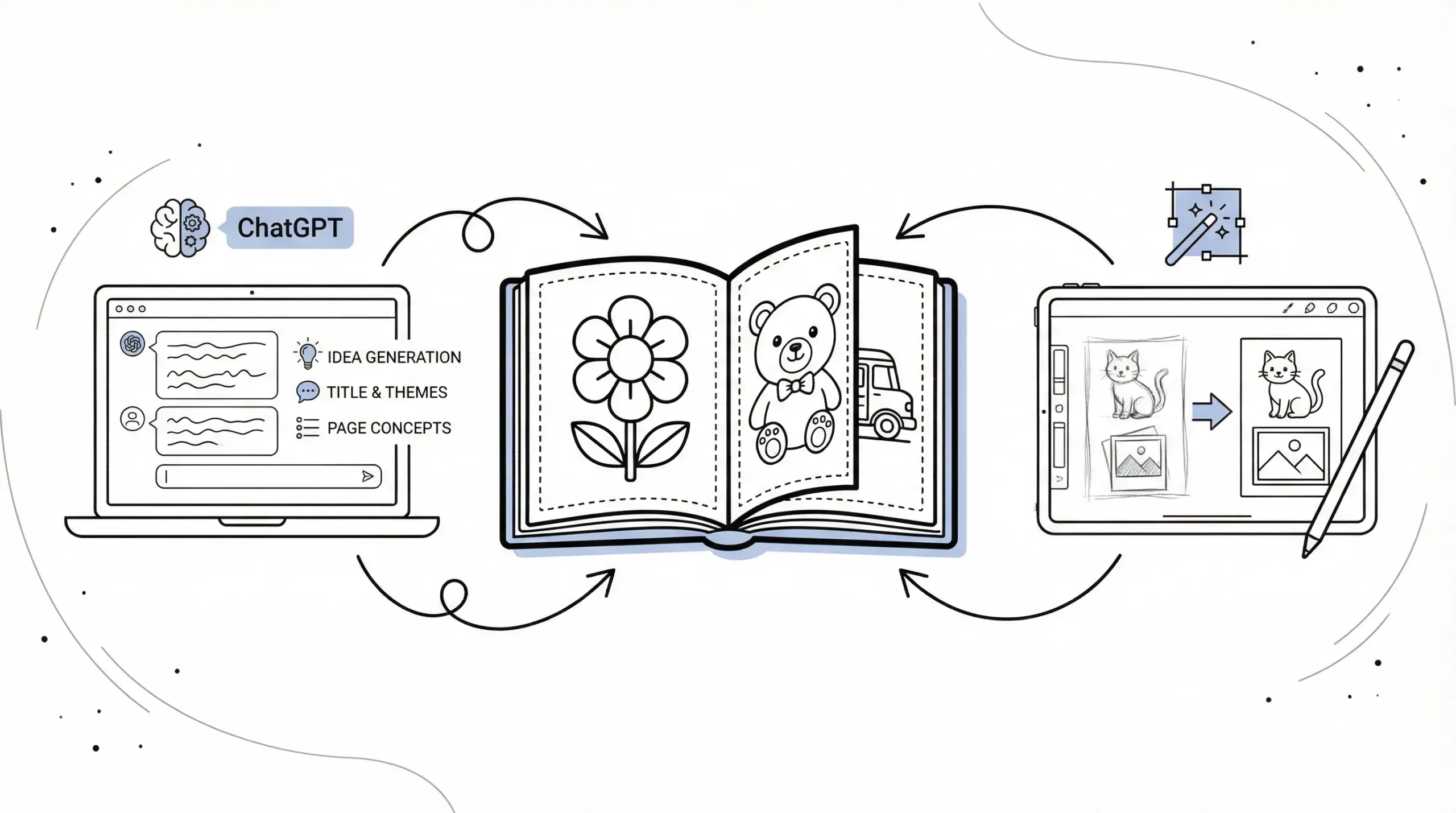 A coloring page of Can ChatGPT Create A Coloring Book? What It Can Do, What It Can’t, And The Best Way To Make One In 2026