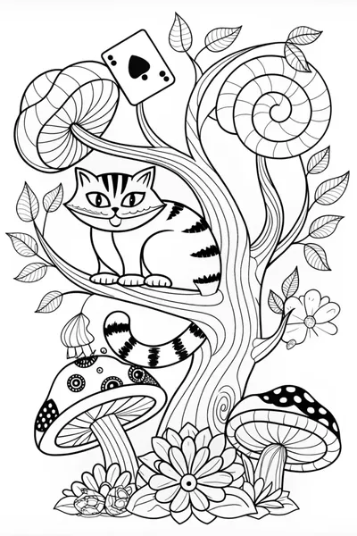 Cheshire Cat’s Whimsical Wonderland