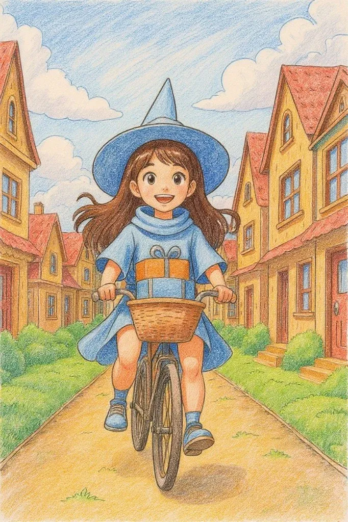 Magic Color Crayons on the same coloring page: Waxy texture with a playful feel