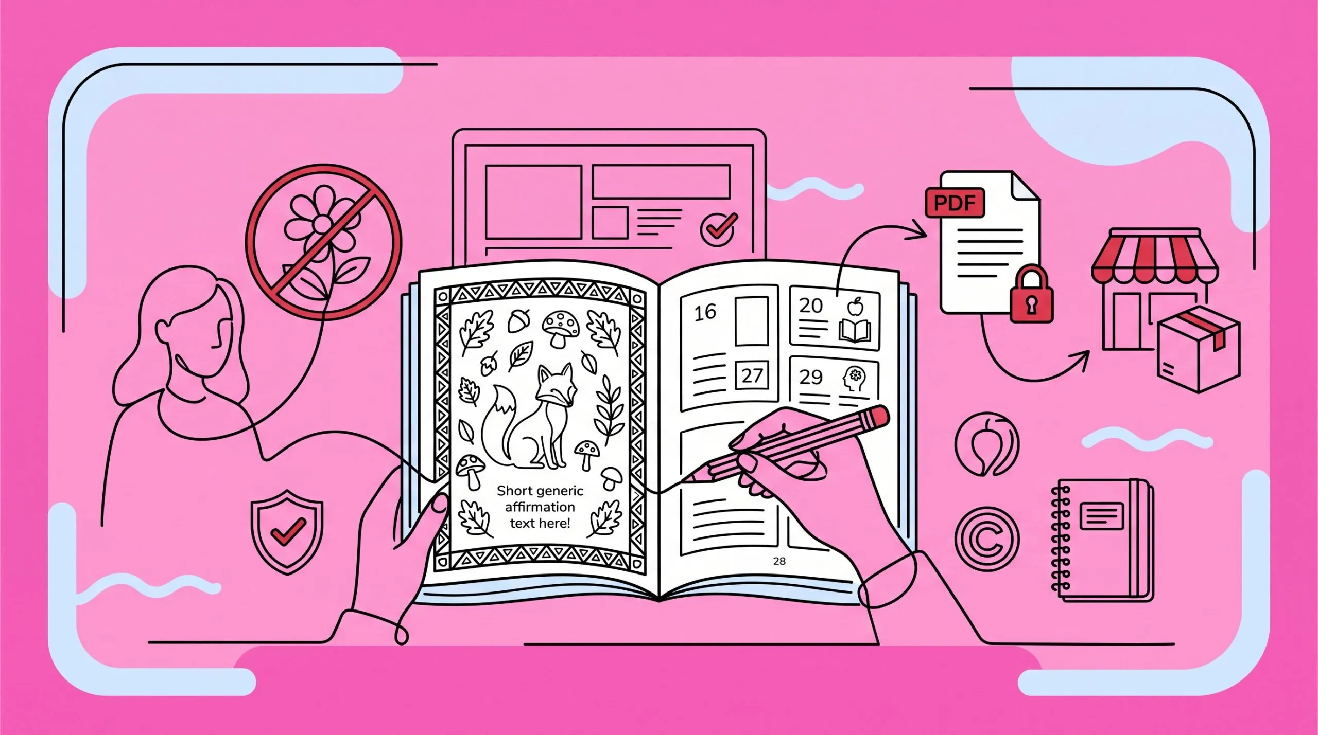 Can you sell Canva-made coloring books? A practical guide to licensing and original designs