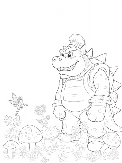 Bowser’s culinary quest