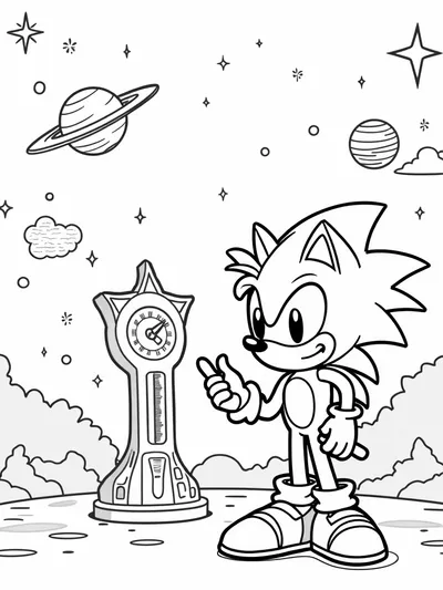 Super Sonic at the weather station