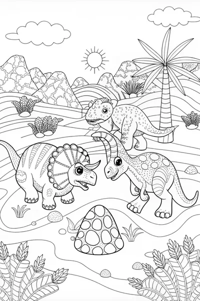 Dino Adventures in the Desert