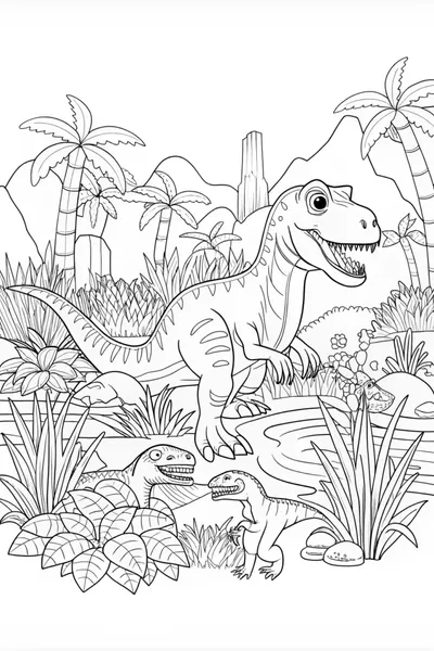 Dinosaur Adventure with T-Rex