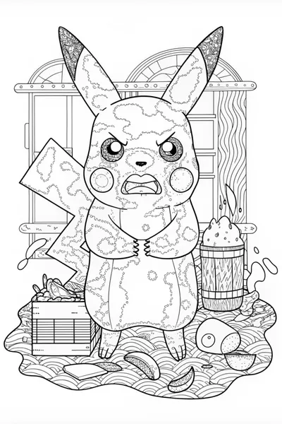 Disgusted Pikachu