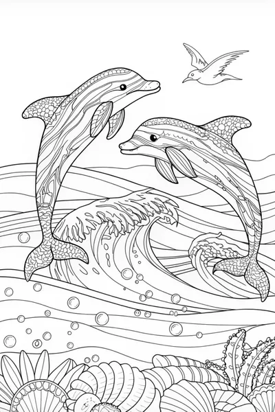 Dolphin’s Serene Ocean Adventure