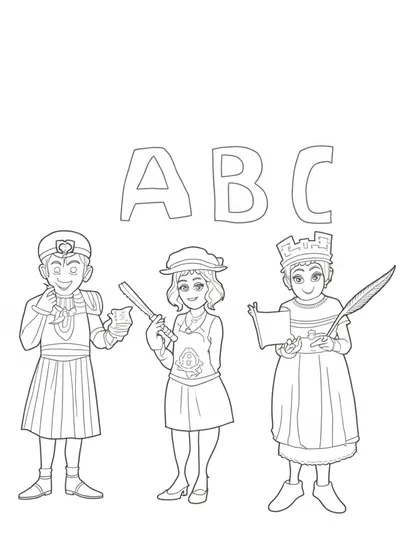 Letters of the Alphabet for Kids