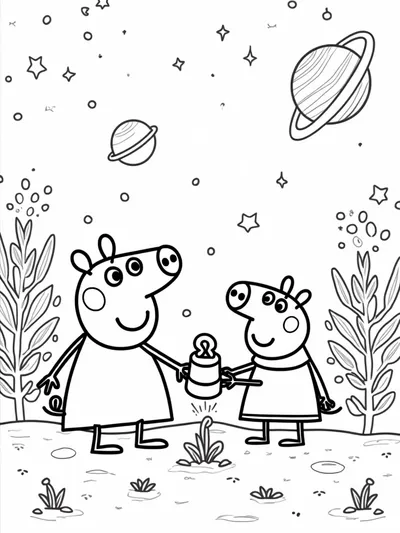 Peppa Pig’s galactic gardening