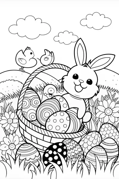 Bunny Radiance Coloring Adventure