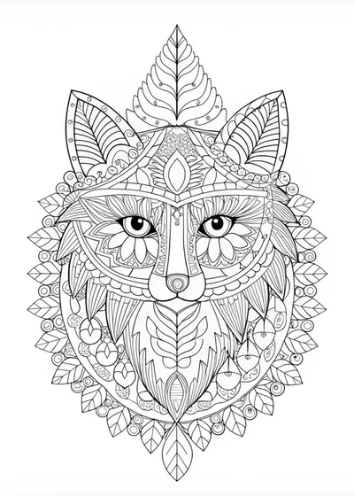 Mythical Capricorn Coloring Page