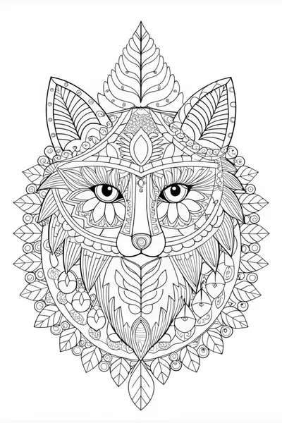 Mythical Capricorn Coloring Page