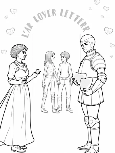 Time-traveling love letters