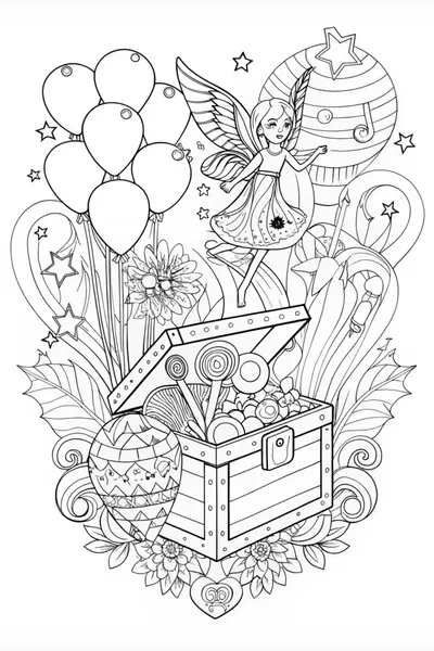 Fabulous F Coloring Extravaganza