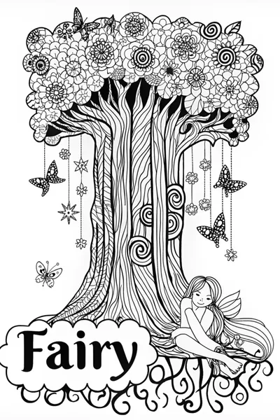 Fairy Dreaming Under the Enchanted Tree