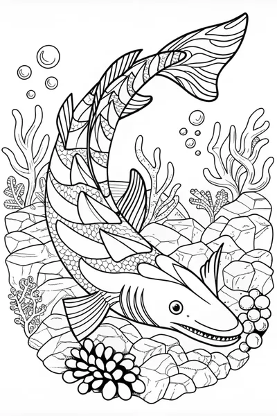 Leaping Prehistoric Shark Adventure