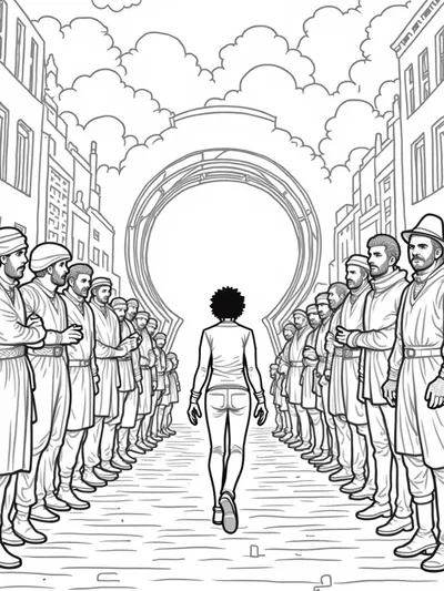Miles Morales steps through time