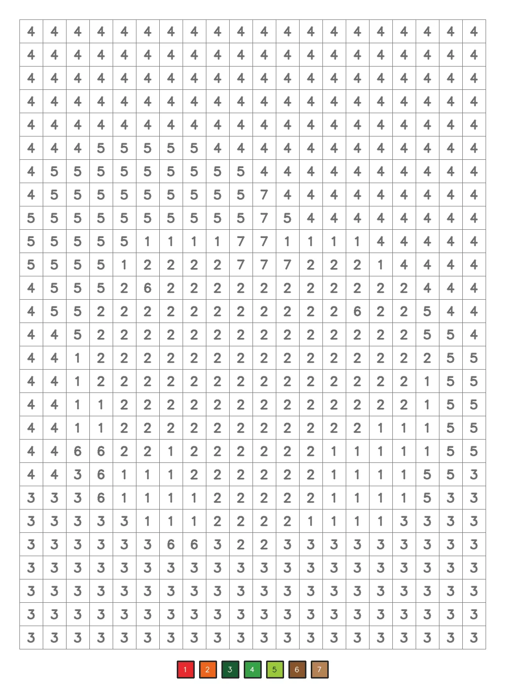 Colours For R Free Halloween color by number printables (with answer keys)