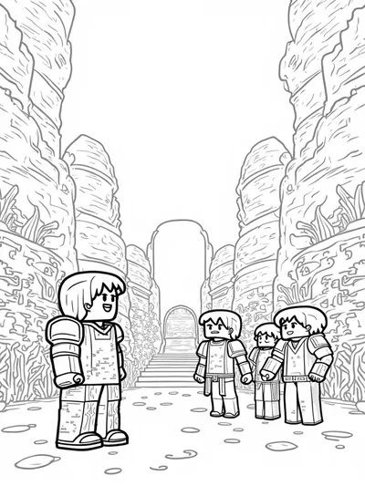 Steve discovers ancient ruins