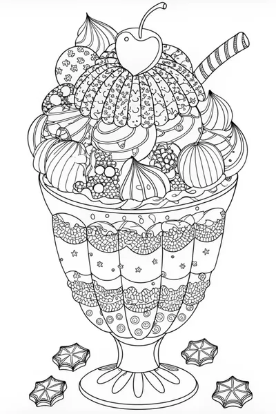 Intricate Ice Cream