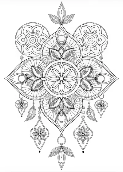 Sunflower Mandala