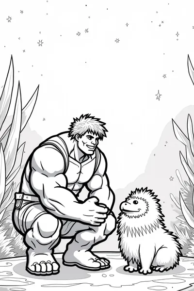 Hulk as a cosmic park ranger