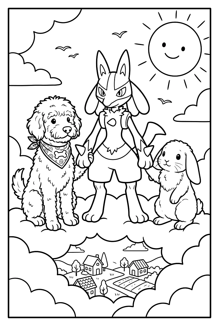 Non human characters grouped with distinct identities