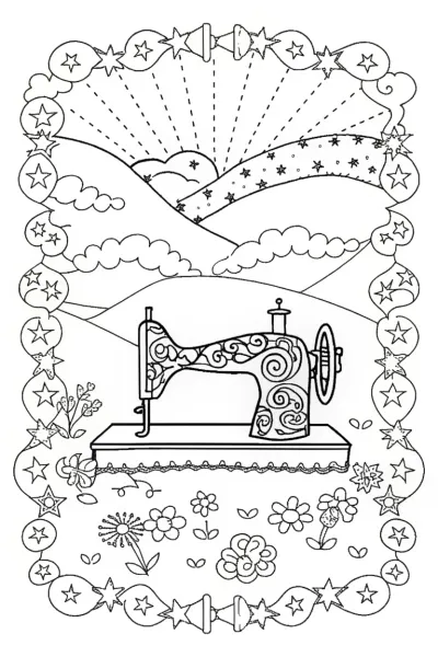 Stitching Dreams with Colorful Threads