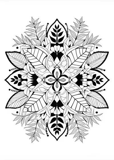 Mandala in the Jungle