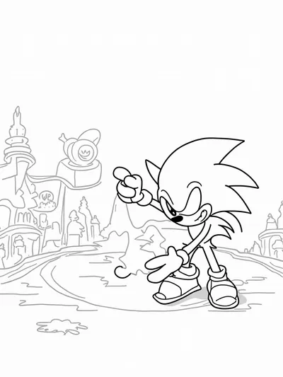 Super Sonic cosmic puzzle challenge